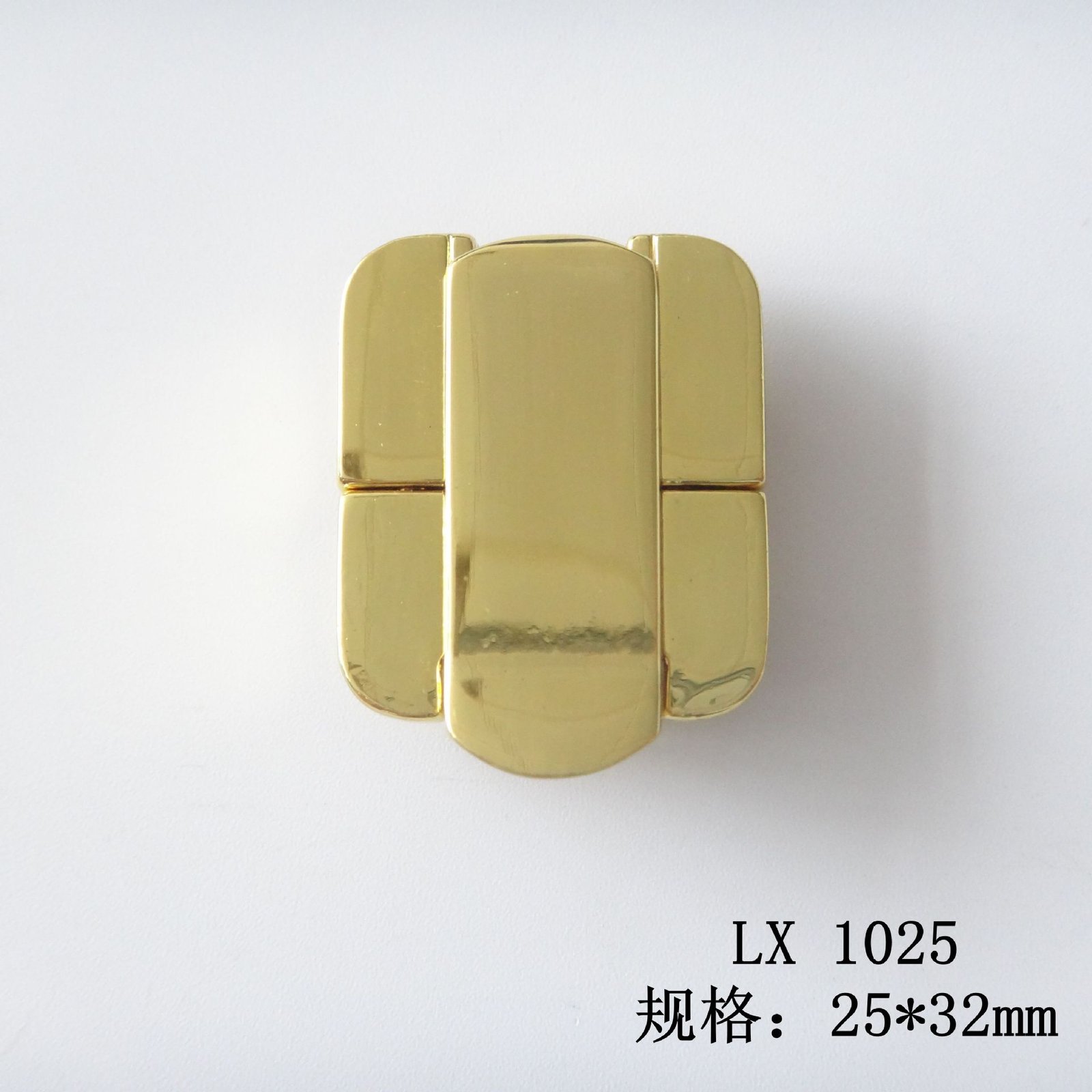 Zinc Alloy Square Lock 25x32mm for Jewelry Box